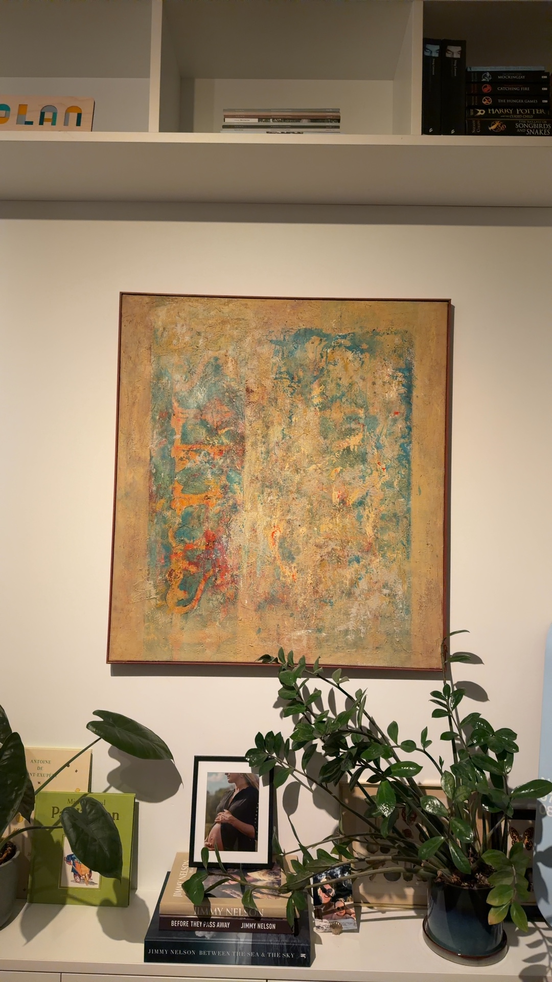 Abstract Expressionist Painting - view 1