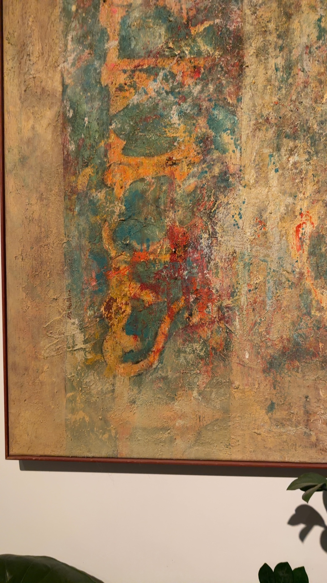 Abstract Expressionist Painting - view 2