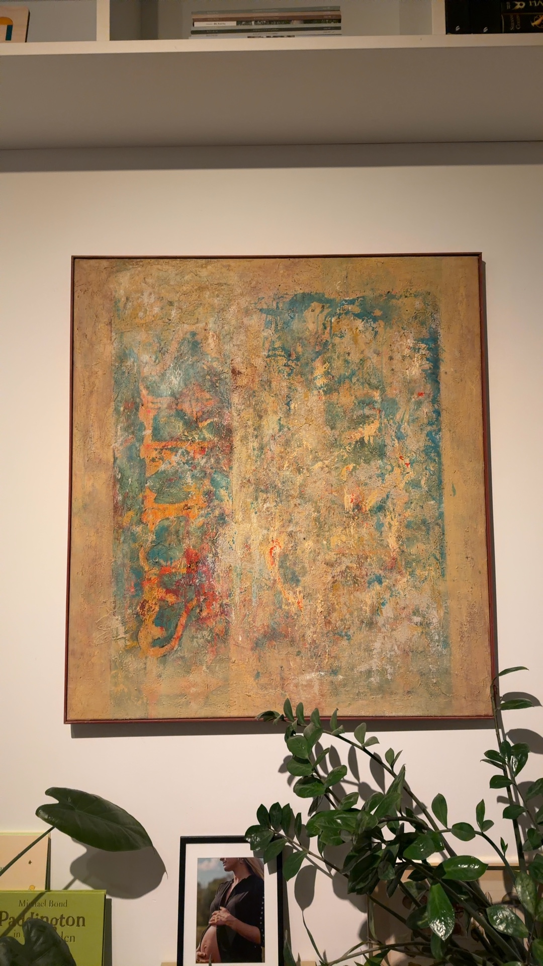 Abstract Expressionist Painting - view 3