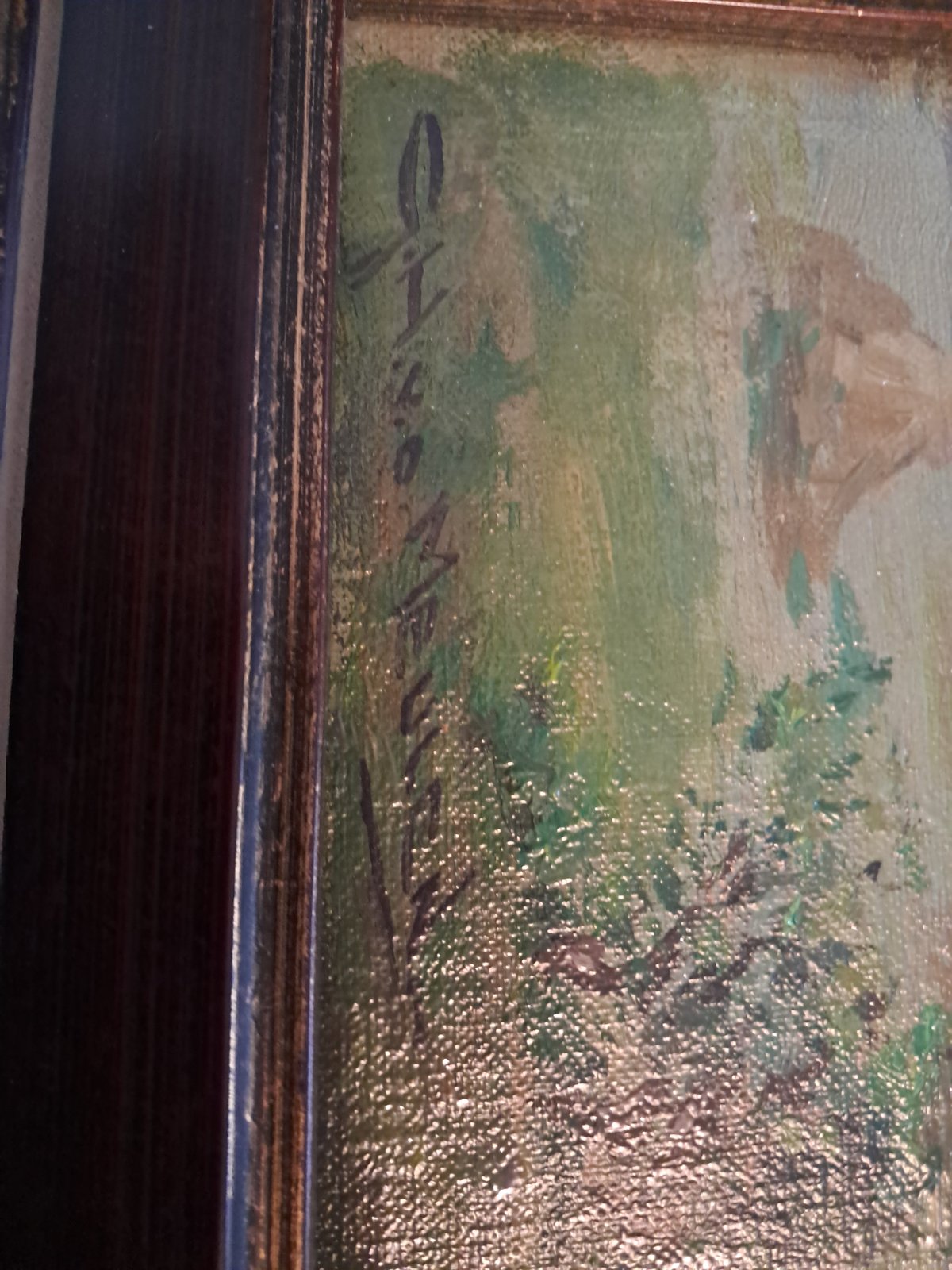 Original Oil Landscape by G.H. van der Meulen - view 2