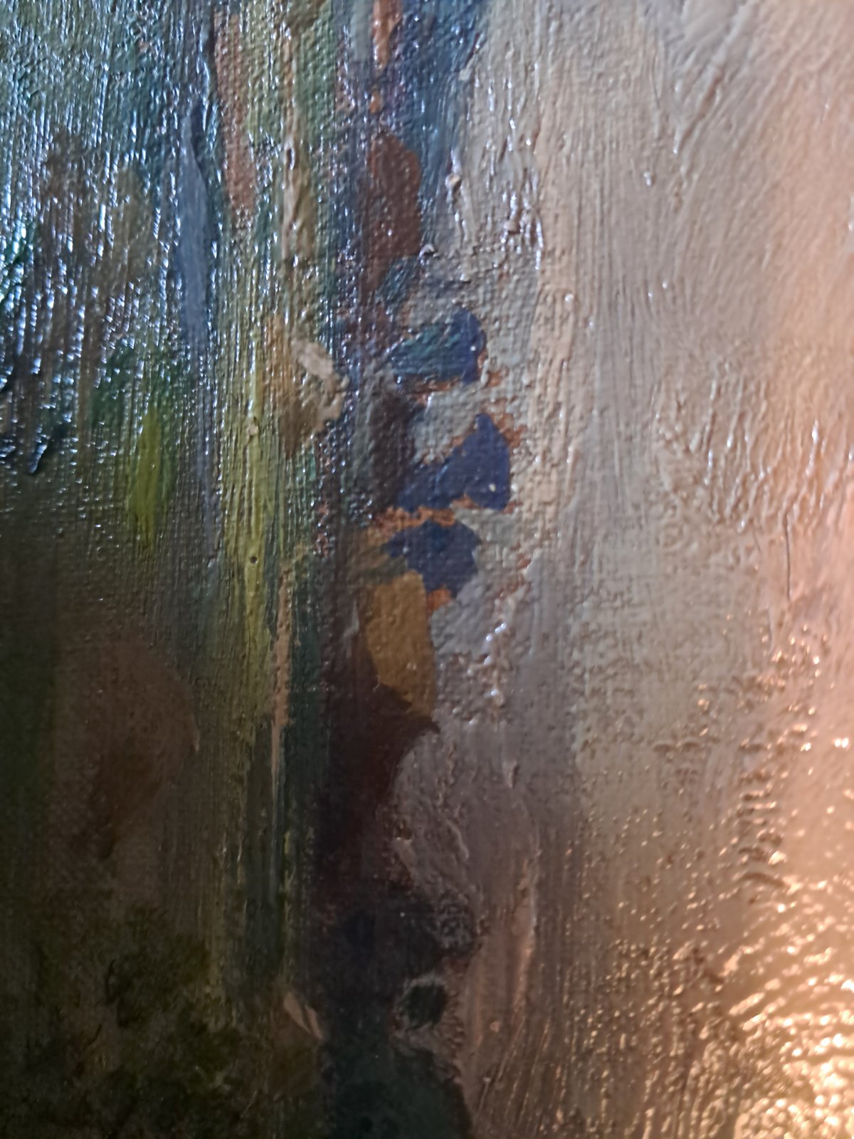 Original Oil Landscape by G.H. van der Meulen - view 3