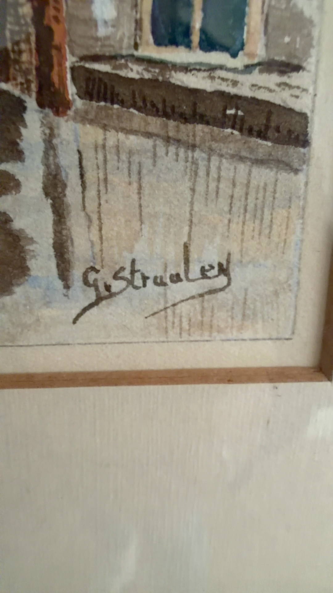 Cathedral Tower (Domtoren), Utrecht Watercolour - view 2