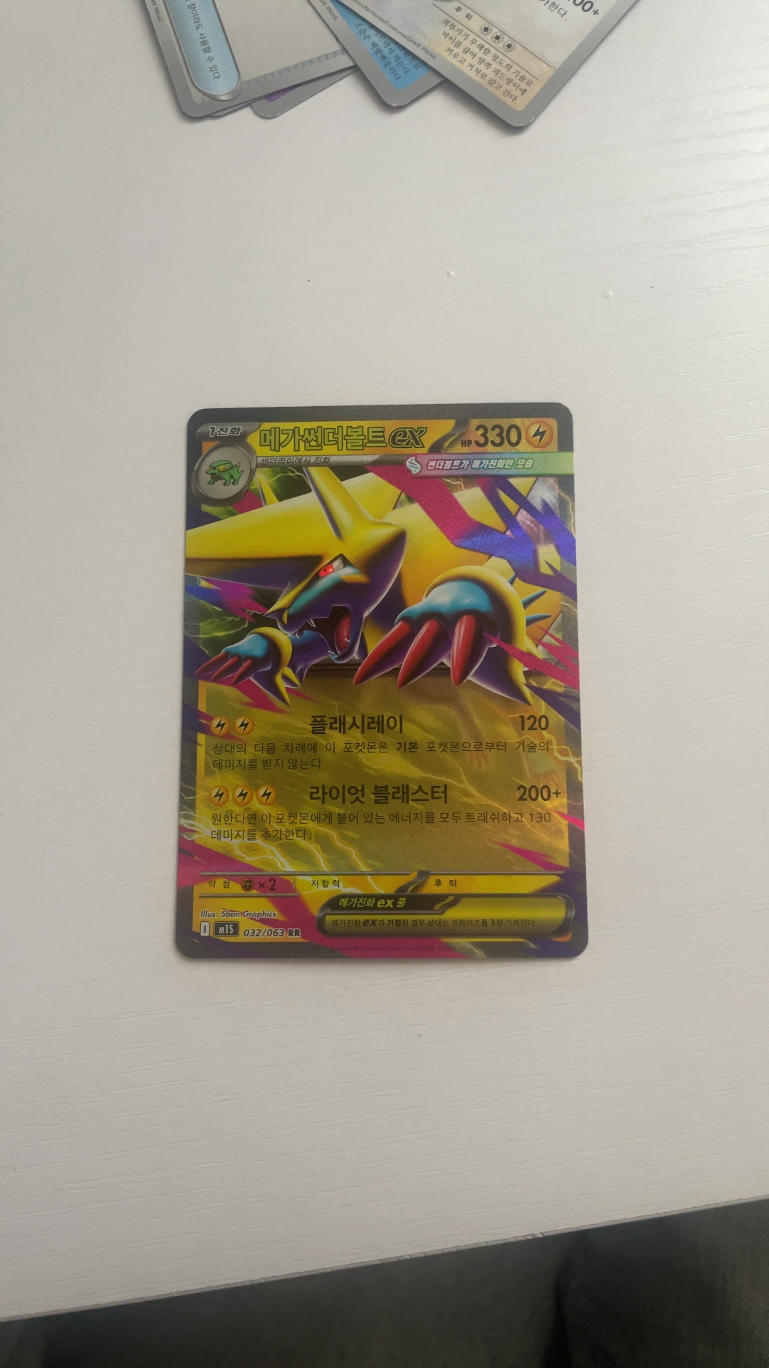 Mega Manectric ex - Megalo Cannon (Double Rare) [M1S-032/063] - view 1