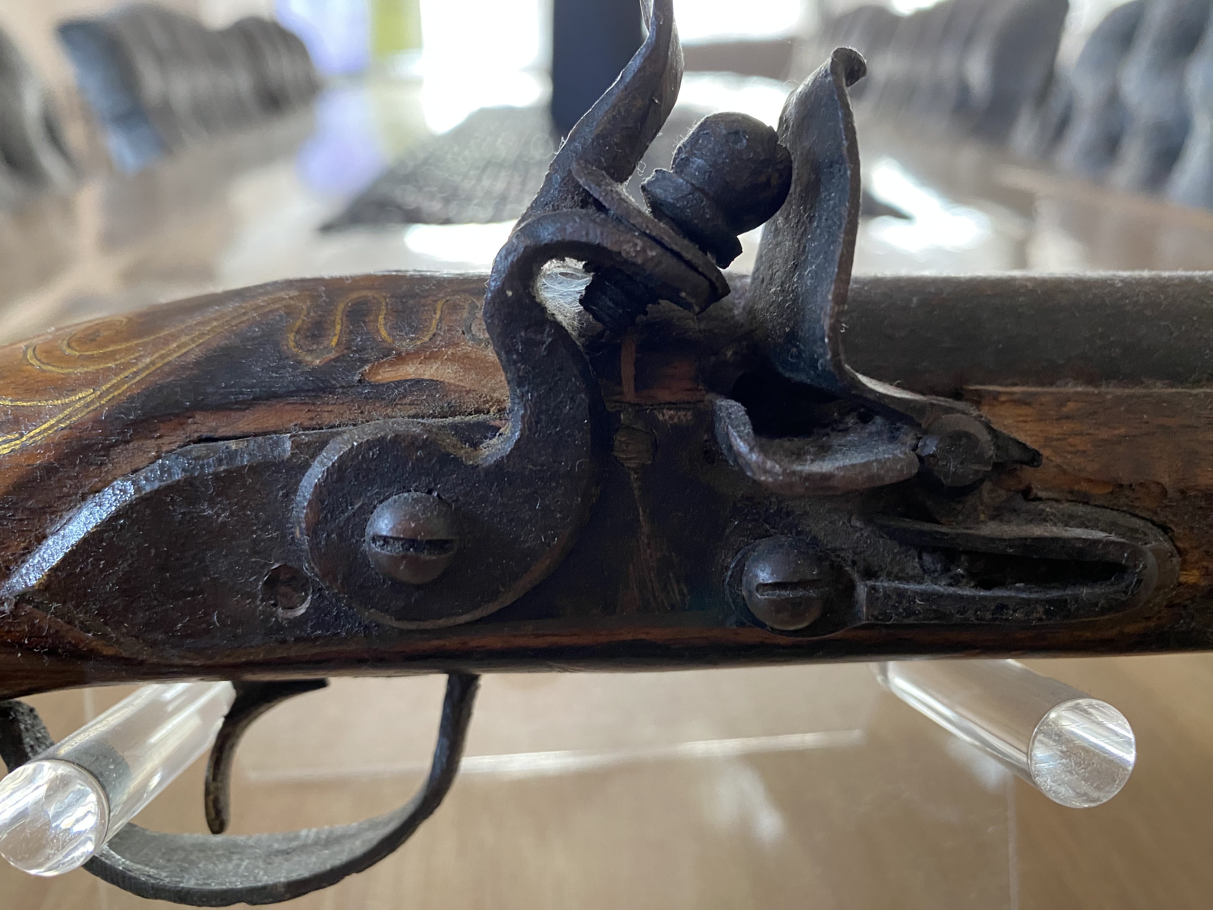 Antique Flintlock Pistol - view 2