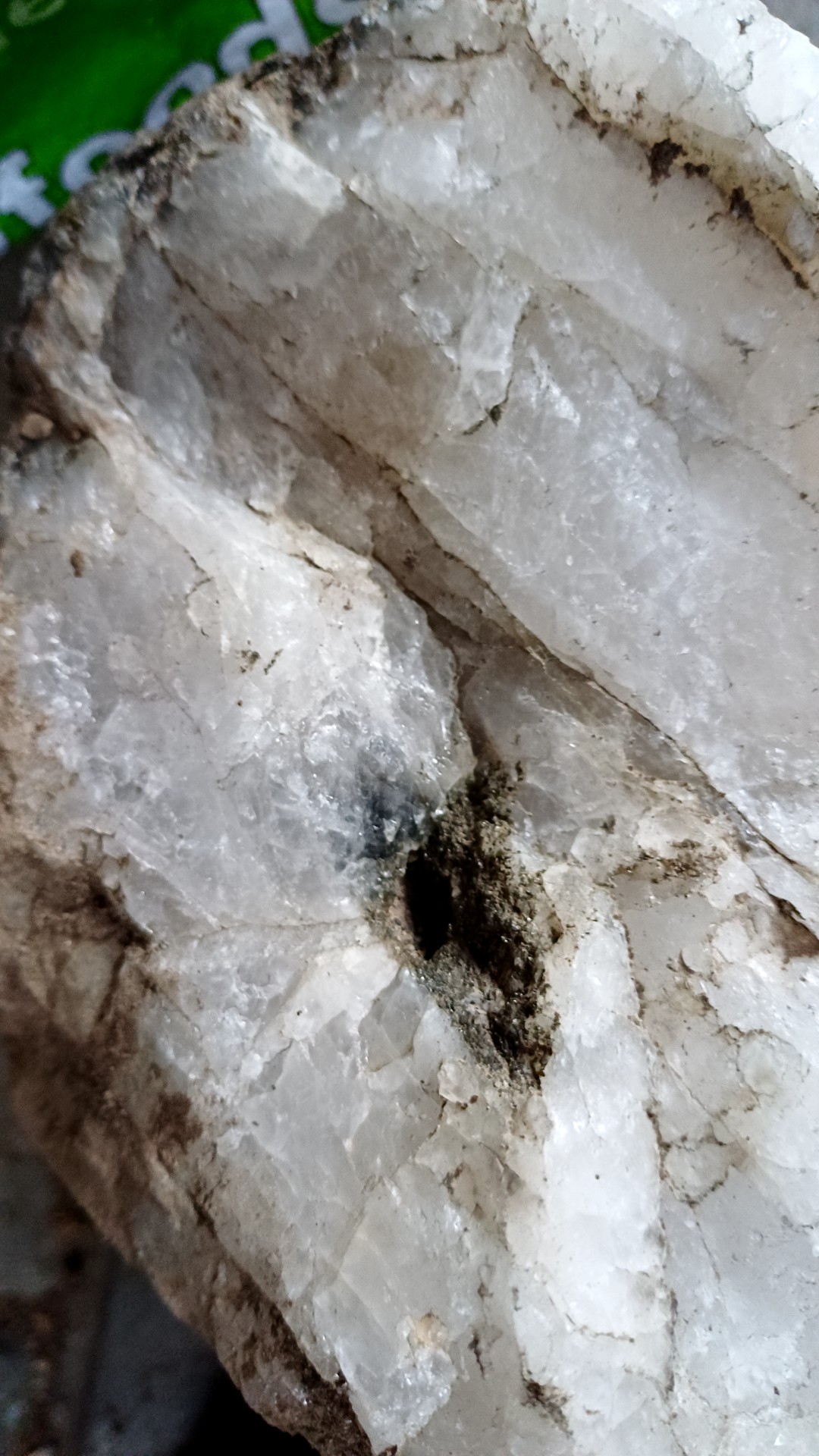 Rough-Hewn Quartz Specimen (Milky Variety) - view 2