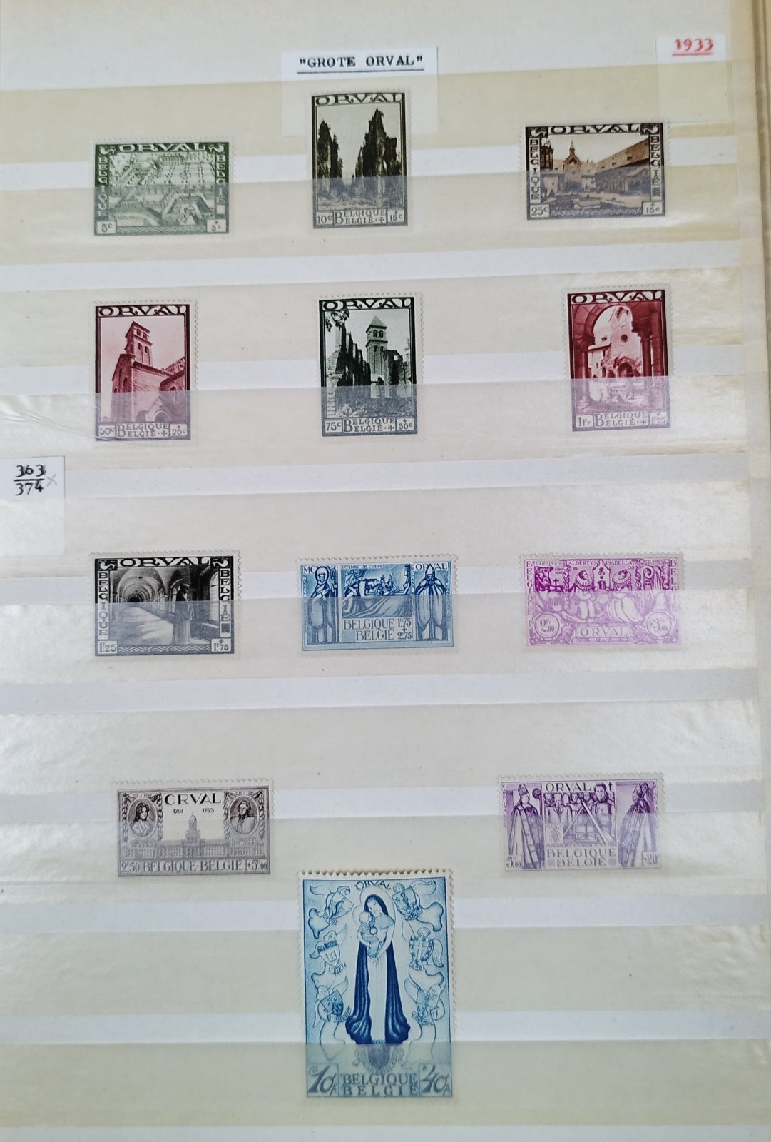 Belgian Postal Collection (1918-1933 Issues) - view 1