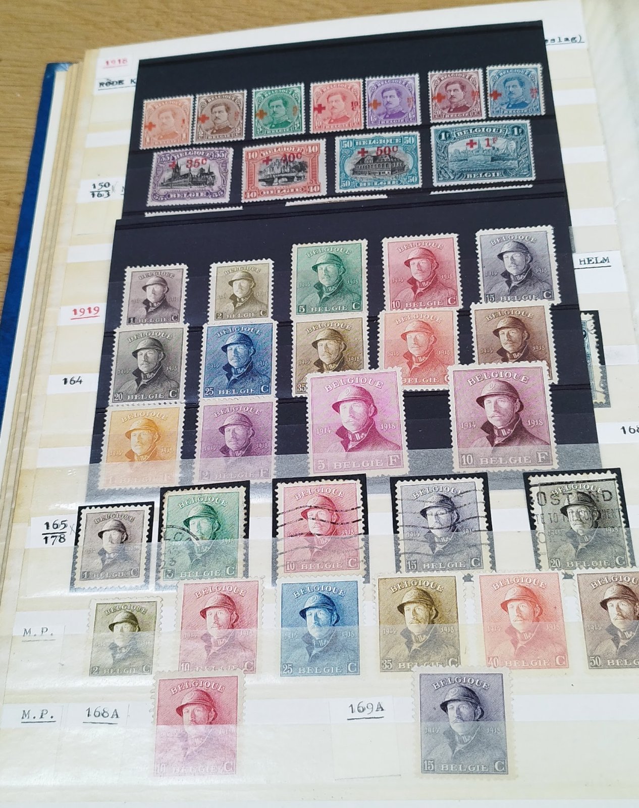 Belgian Postal Collection (1918-1933 Issues) - view 3