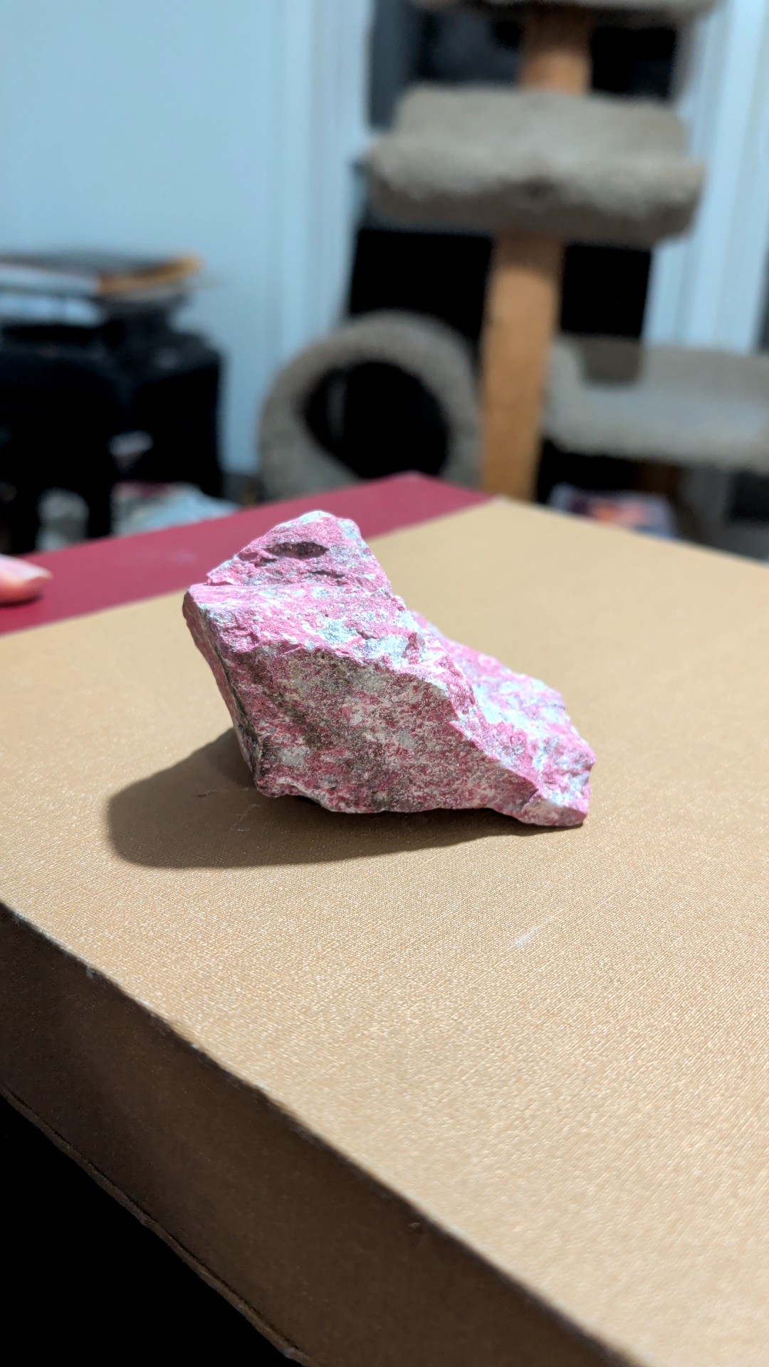 Rough Rhodonite Specimen - view 2