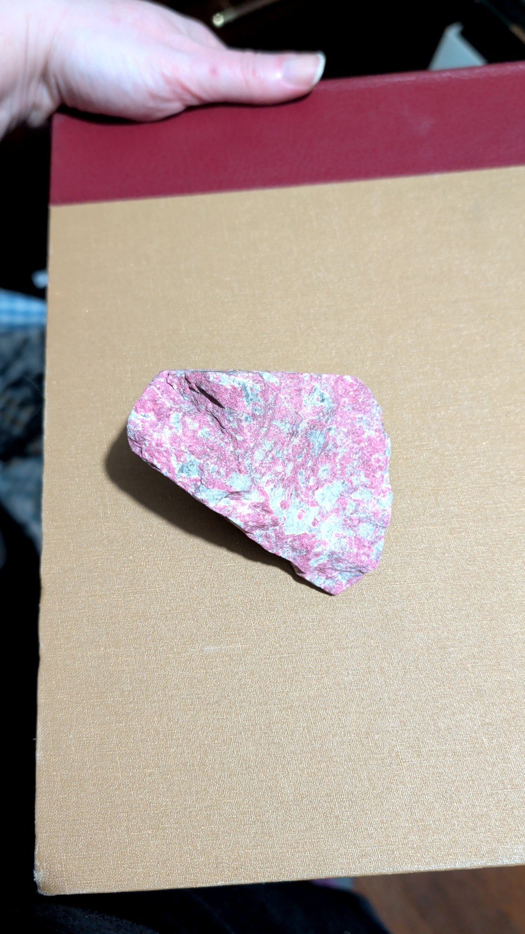 Rough Rhodonite Specimen - view 3