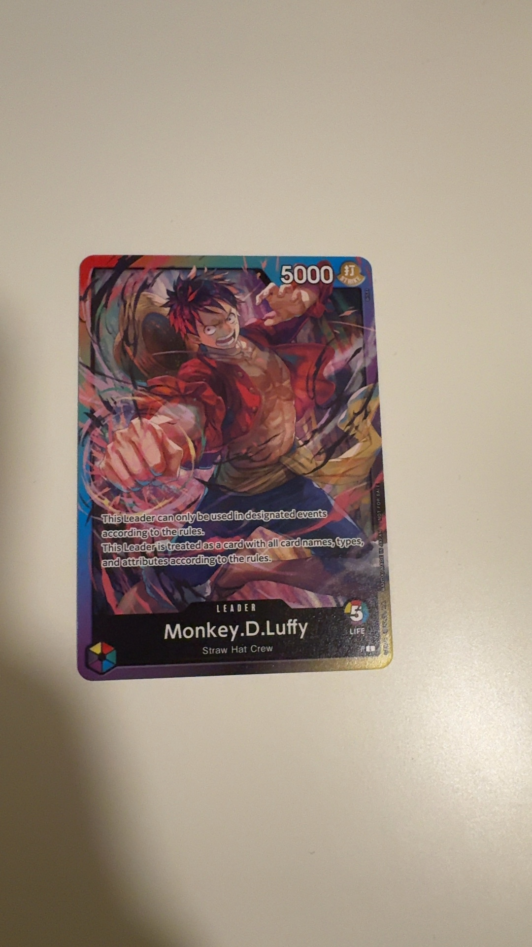 Monkey D. Luffy - ONE PIECE CARD GAME (Leader Parallel Art) [ST10-001] - trading-cards collectible