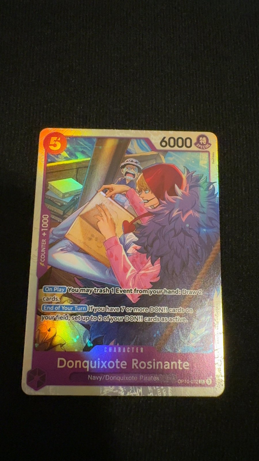Donquixote Rosinante - Paramount War (Super Rare) [OP02-072] - view 3