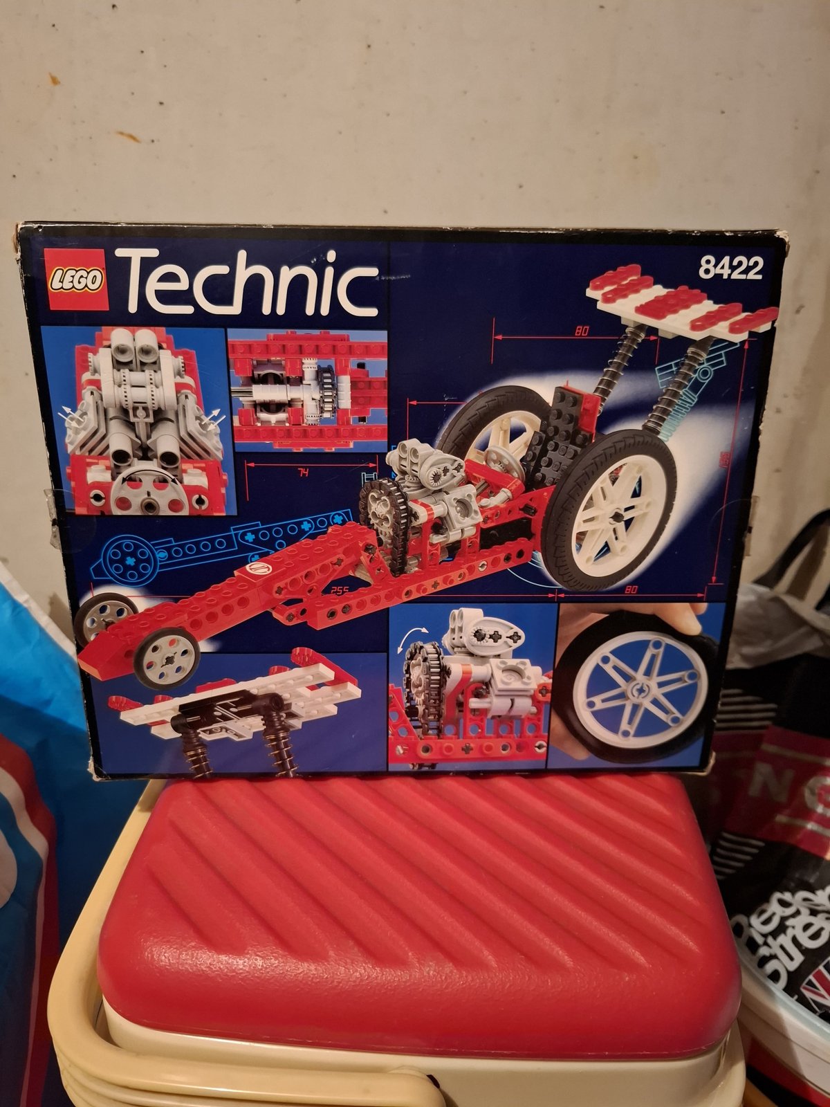 LEGO Technic 8422 - Motorbike - view 1