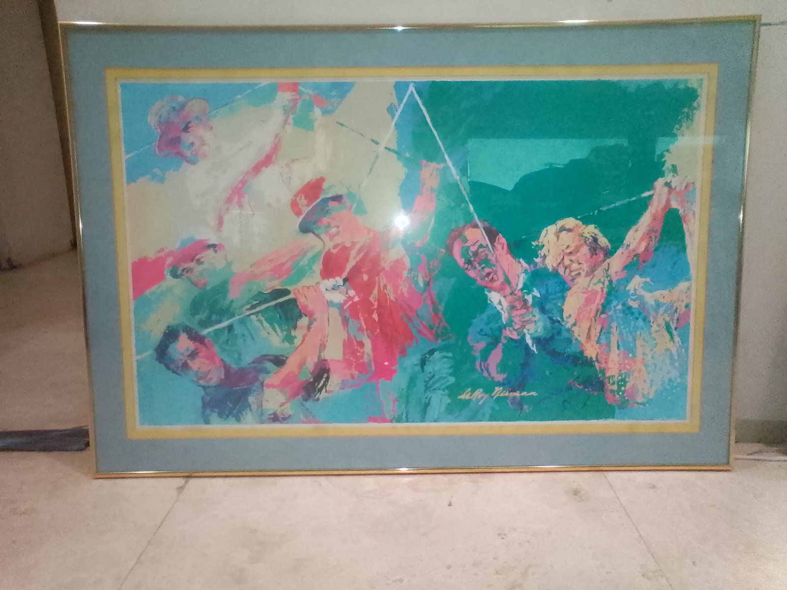 LeRoy Neiman Sport Illustration Print - prints collectible