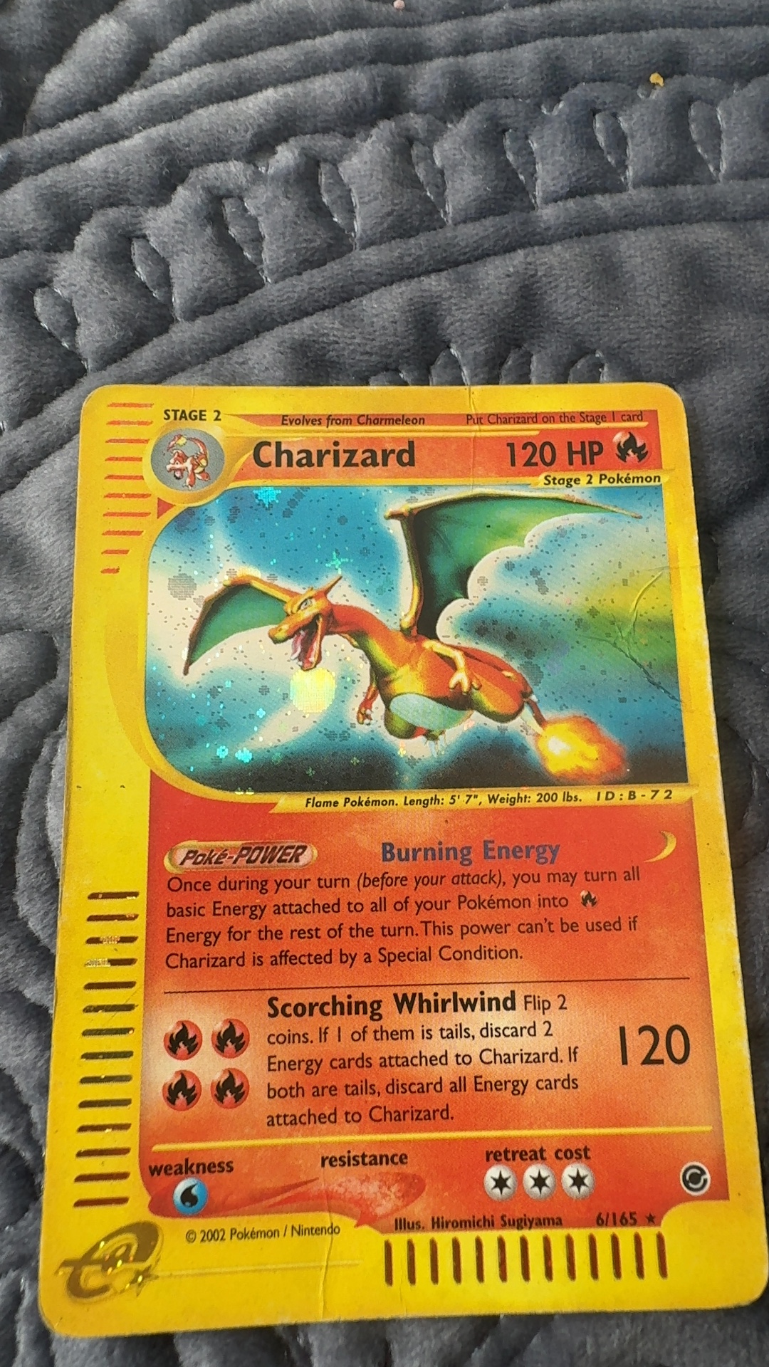 Charizard - Expedition Base Set (Holo Rare) [6/165] - view 2