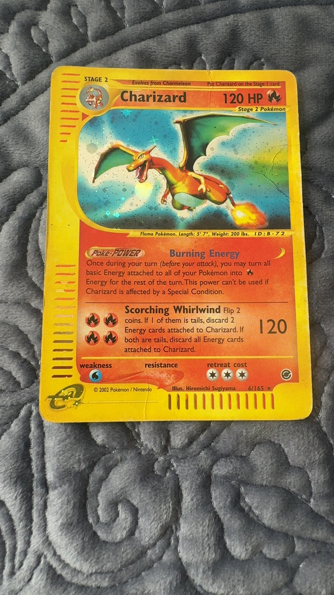 Charizard - Expedition Base Set (Holo Rare) [6/165] - view 3
