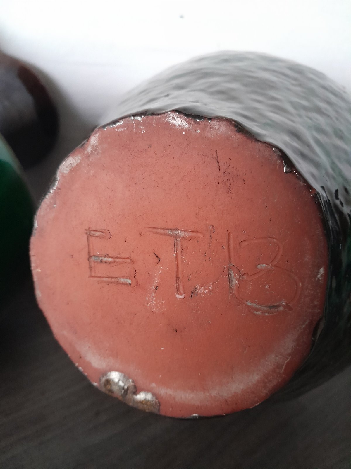 Mid-Century Modern Glazed Earthenware Jugs and Vase - view 2