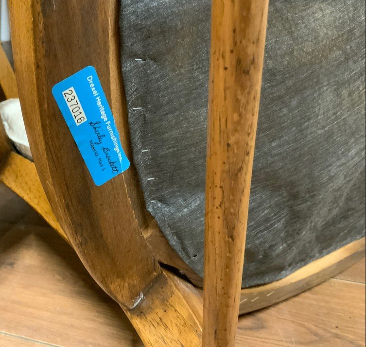 Drexel Heritage Dining Armchairs with Casters - view 2