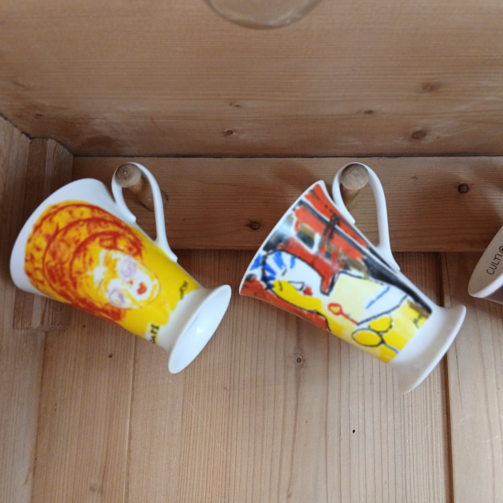 Guillaume Corneille Art Collection Fine Bone China Mugs - view 2