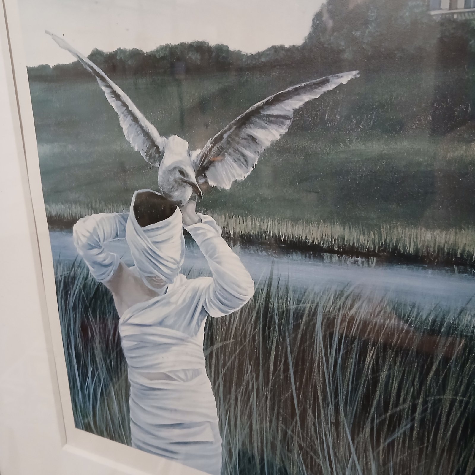 Surrealist Print Signed 'Ann Martino' - view 3