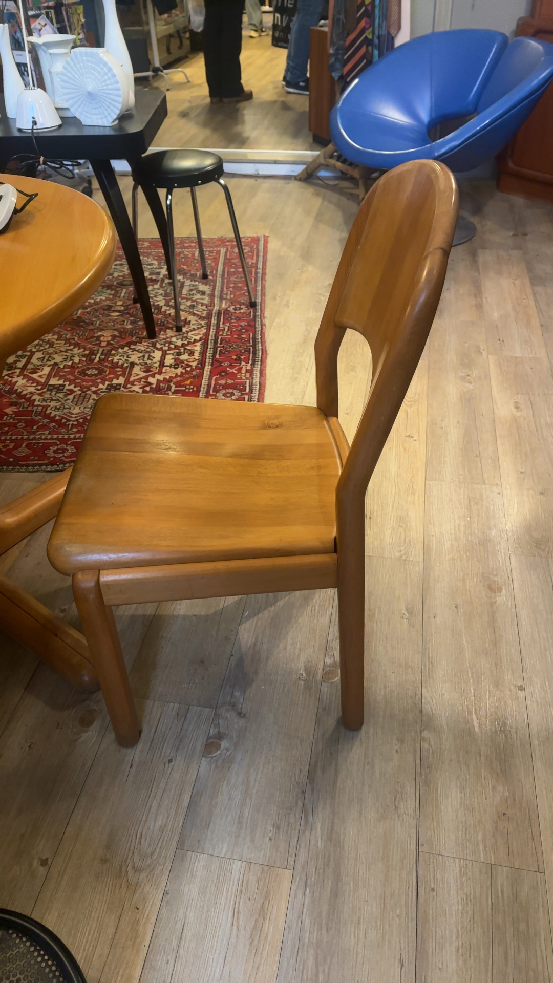 Mid-Century Modern Wooden Dining Chair - view 1