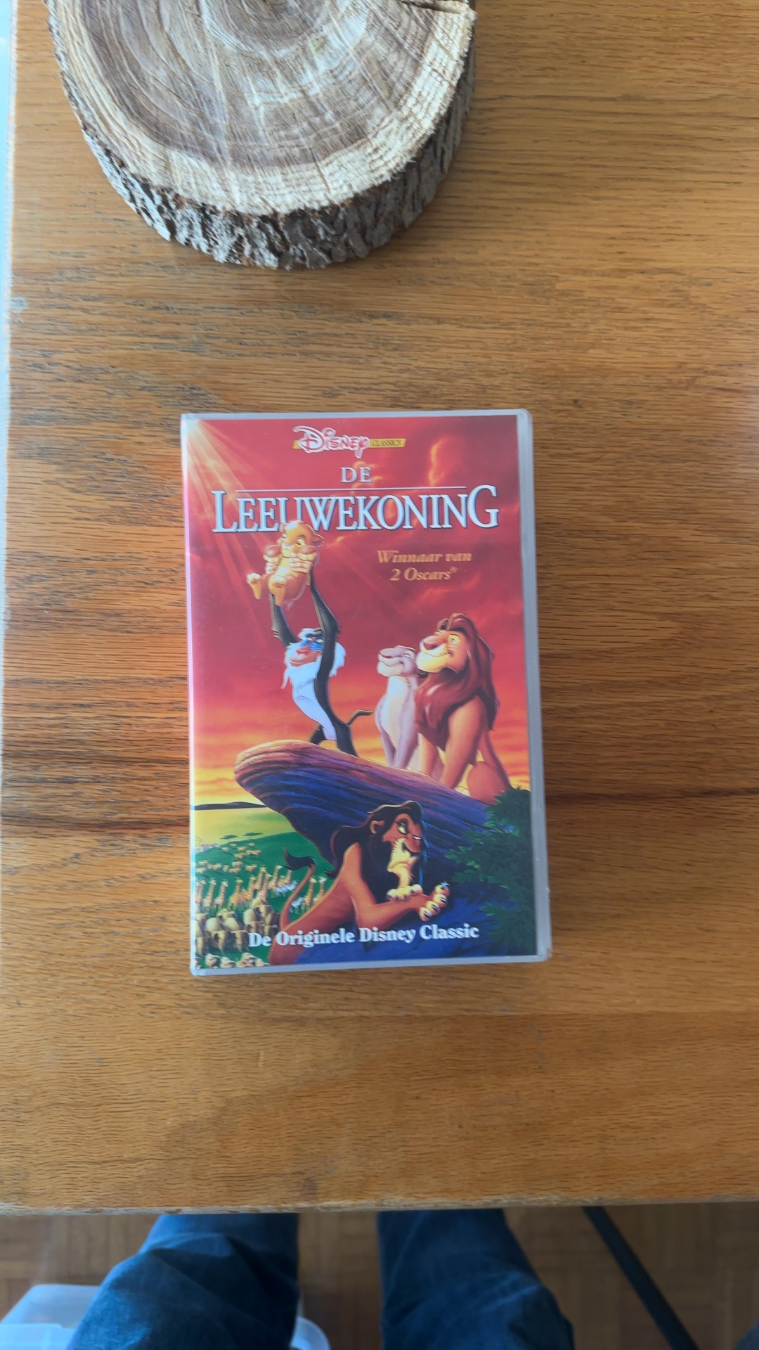 The Lion King (De Leeuwenkoning) Dutch VHS - view 1