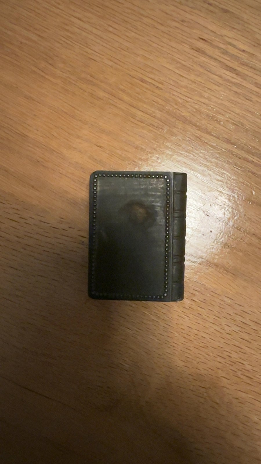 Miniature Religious Metal Box (Book Design) - view 2