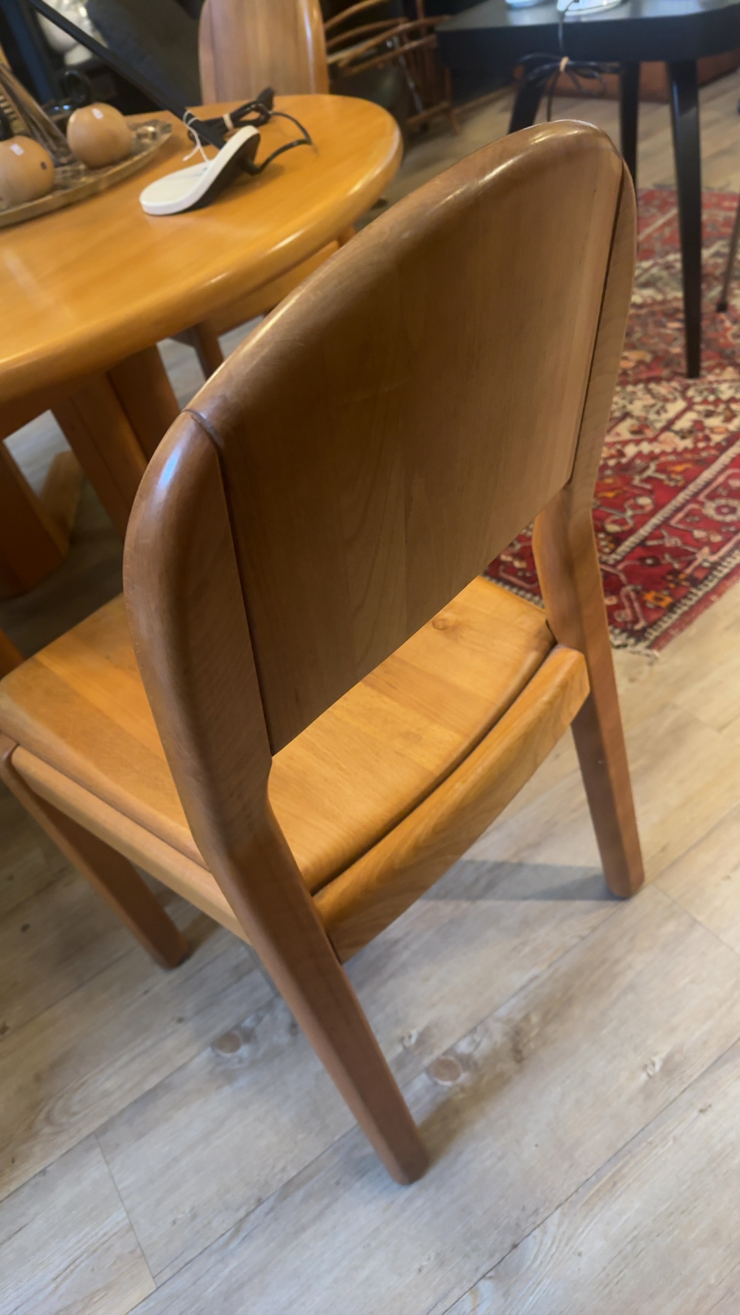 Mid-Century Modern Wooden Dining Chair - view 2
