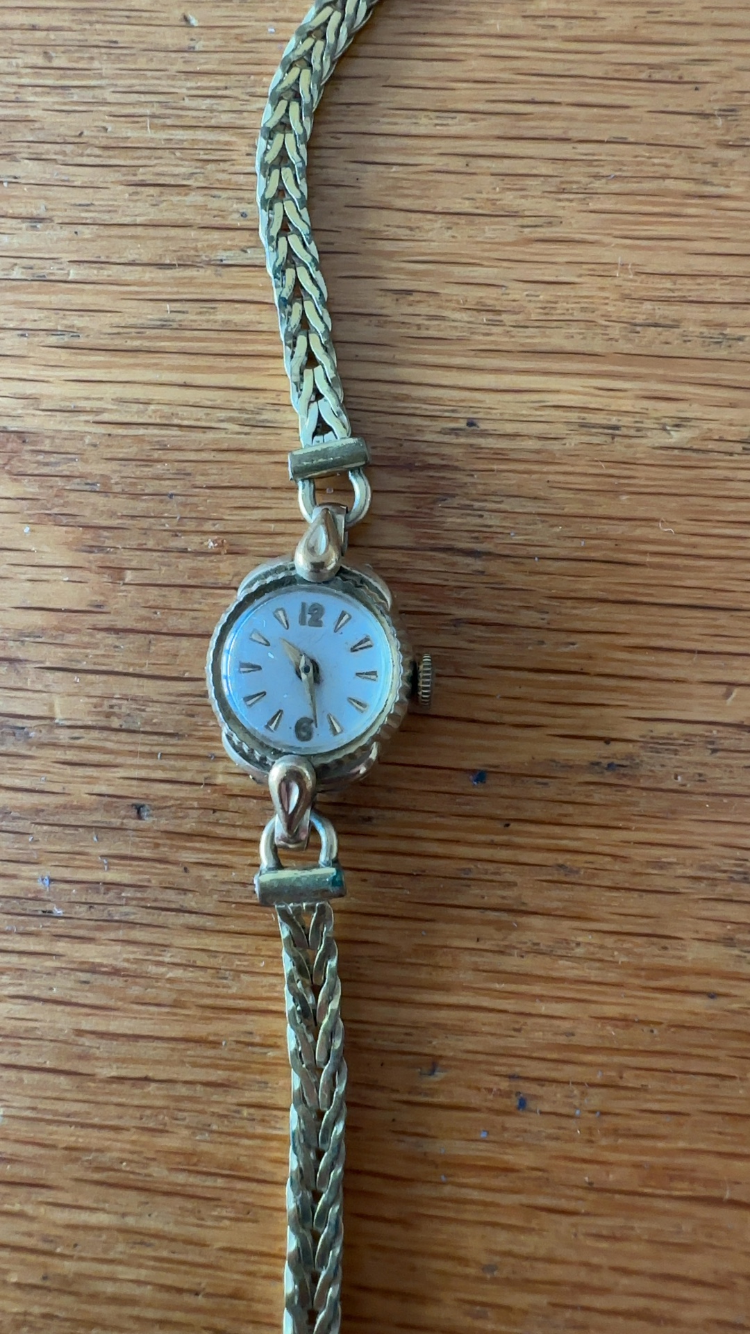 Vintage Unsigned Ladies' Cocktail Watch in Rodi & Wienenberger Case - view 2