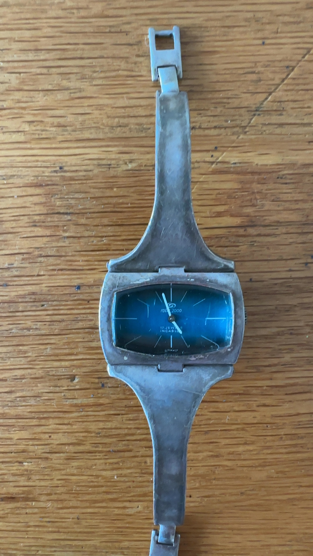 Universa Space Age Sterling Silver Watch - view 2