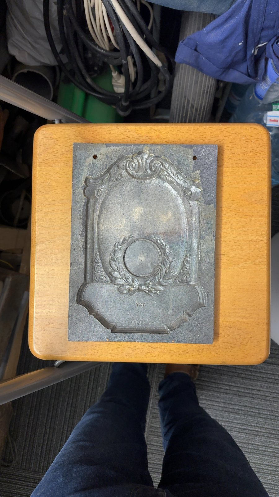 Vintage Tennis VVGA Challenge Trophy Plaque - view 3