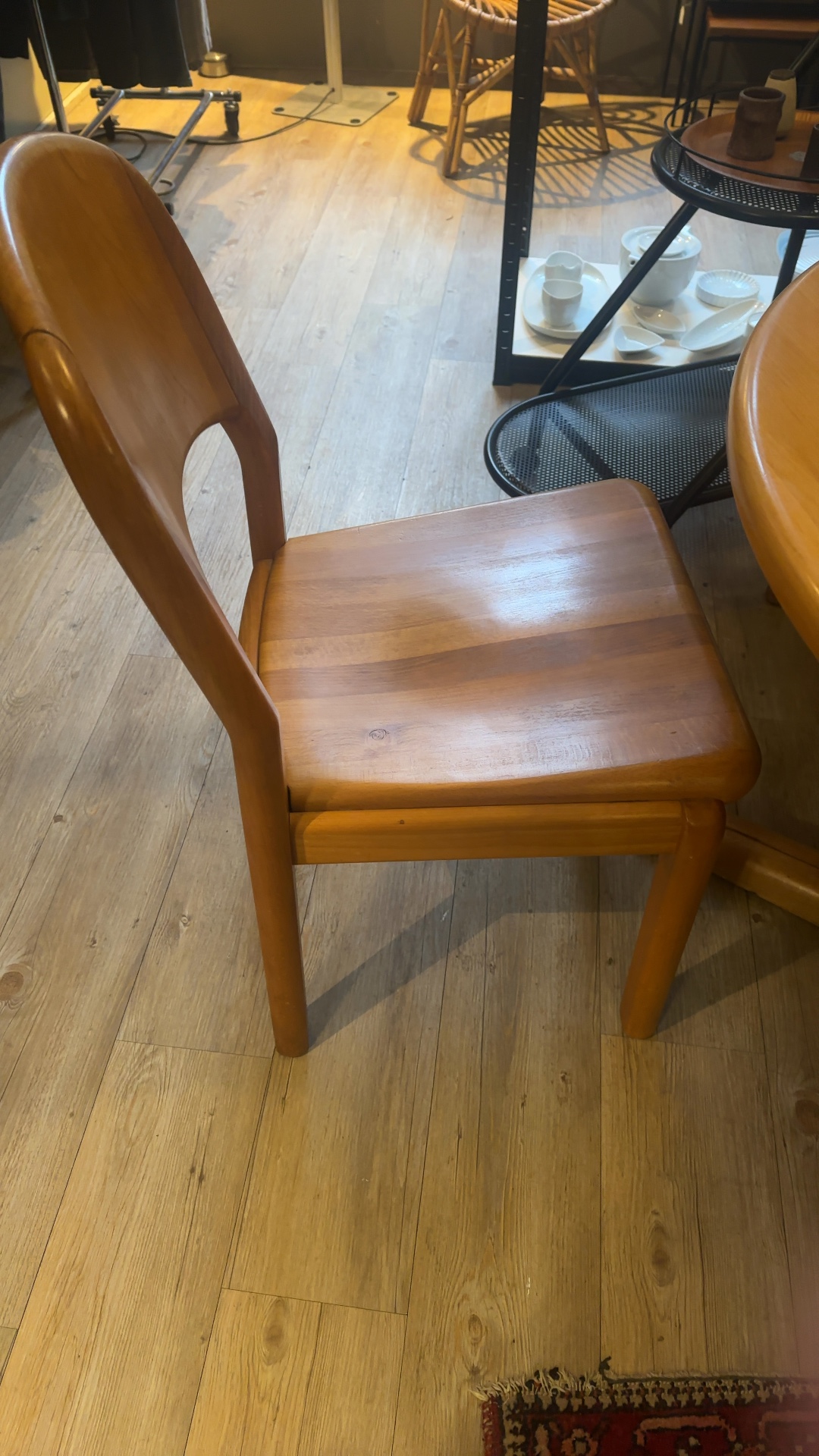 Mid-Century Modern Wooden Dining Chair - view 3