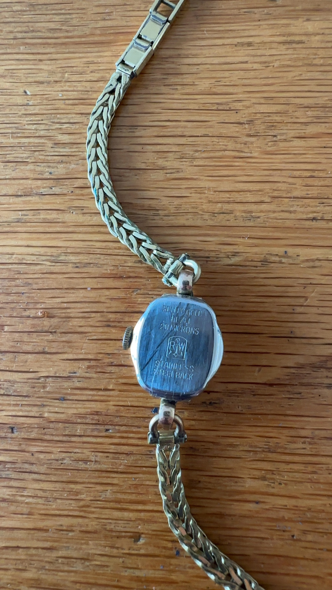 Vintage Unsigned Ladies' Cocktail Watch in Rodi & Wienenberger Case - view 3