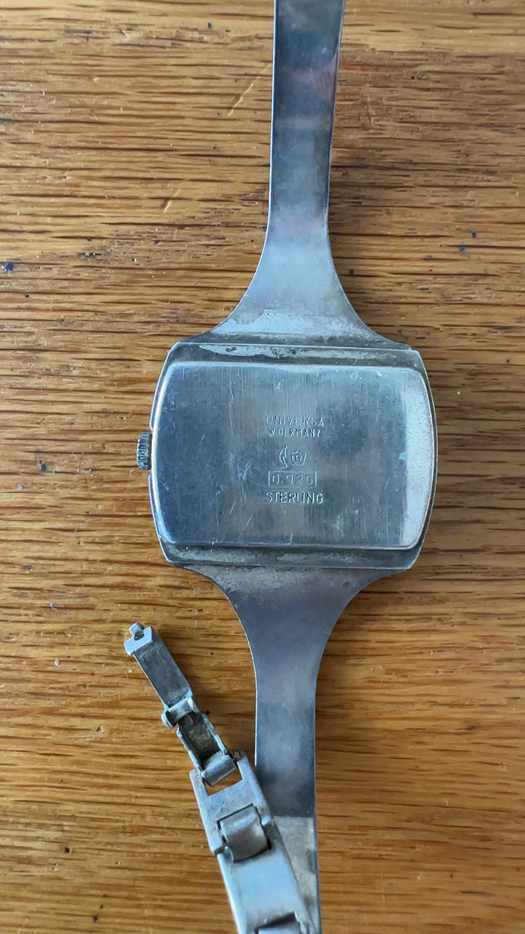 Universa Space Age Sterling Silver Watch - view 3