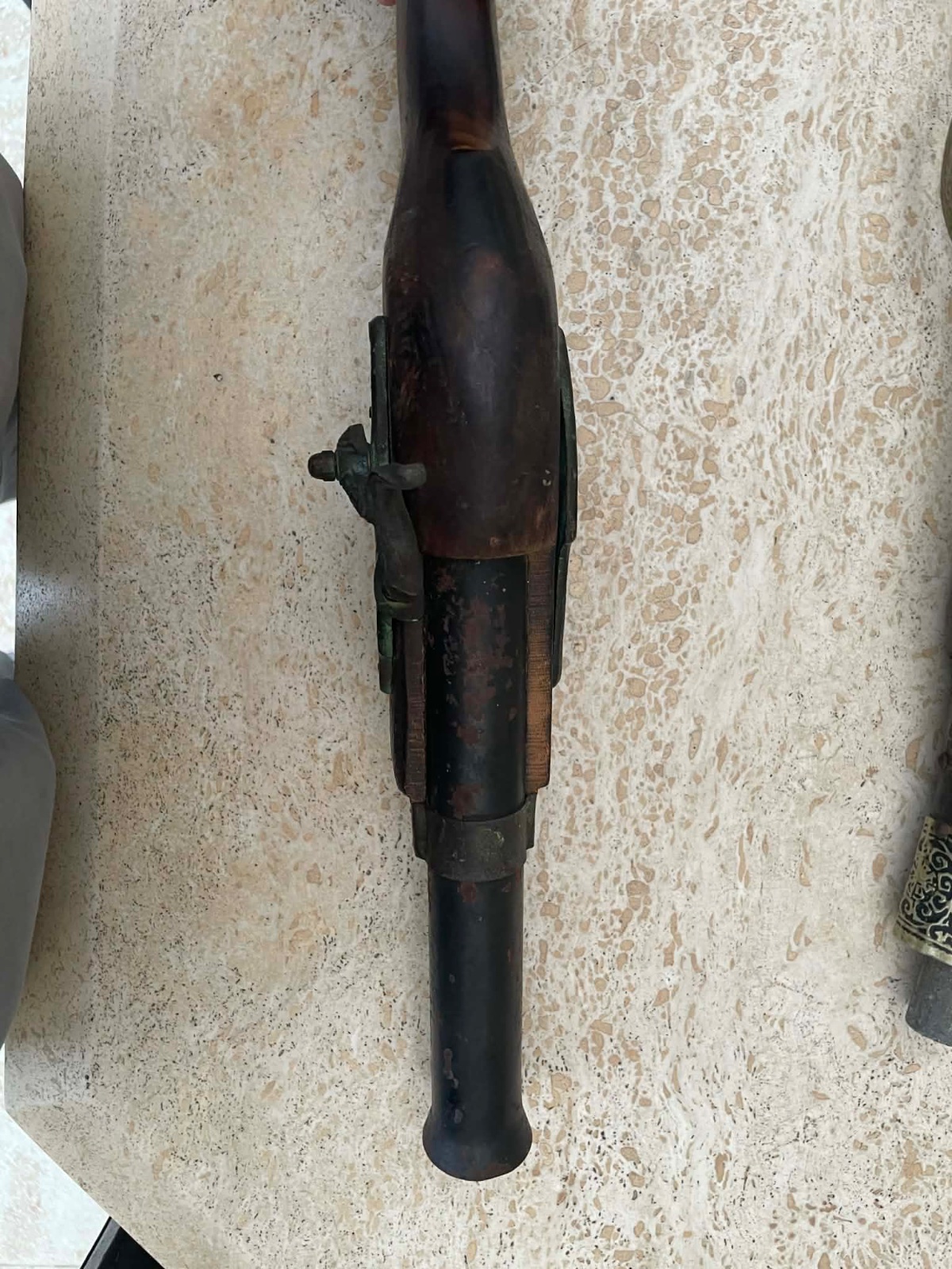 Ottoman Percussion Blunderbuss Pistol ("Trombône") - militaria collectible