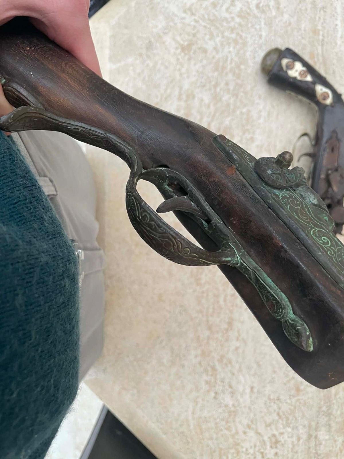 Ottoman Percussion Blunderbuss Pistol ("Trombône") - view 2