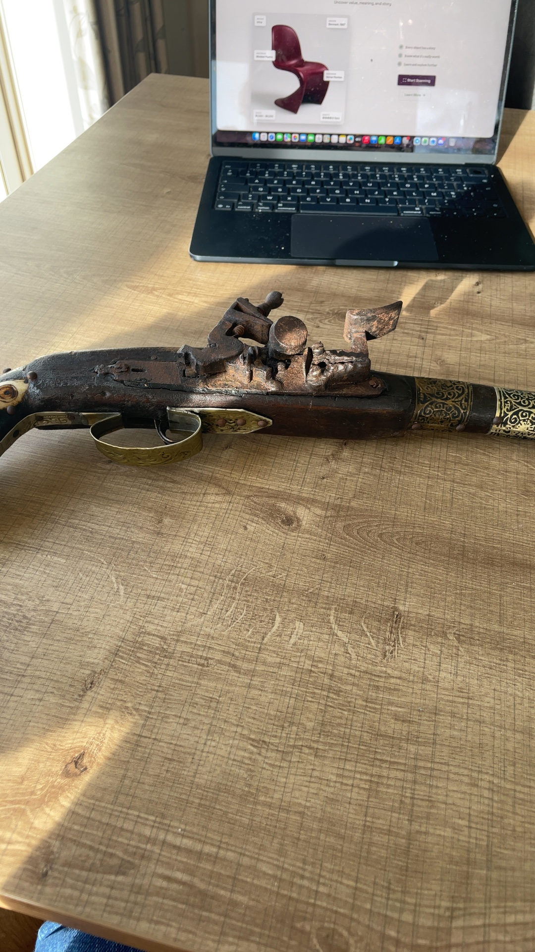 Ottoman-style Flintlock Pistol (Reproduction) - view 3