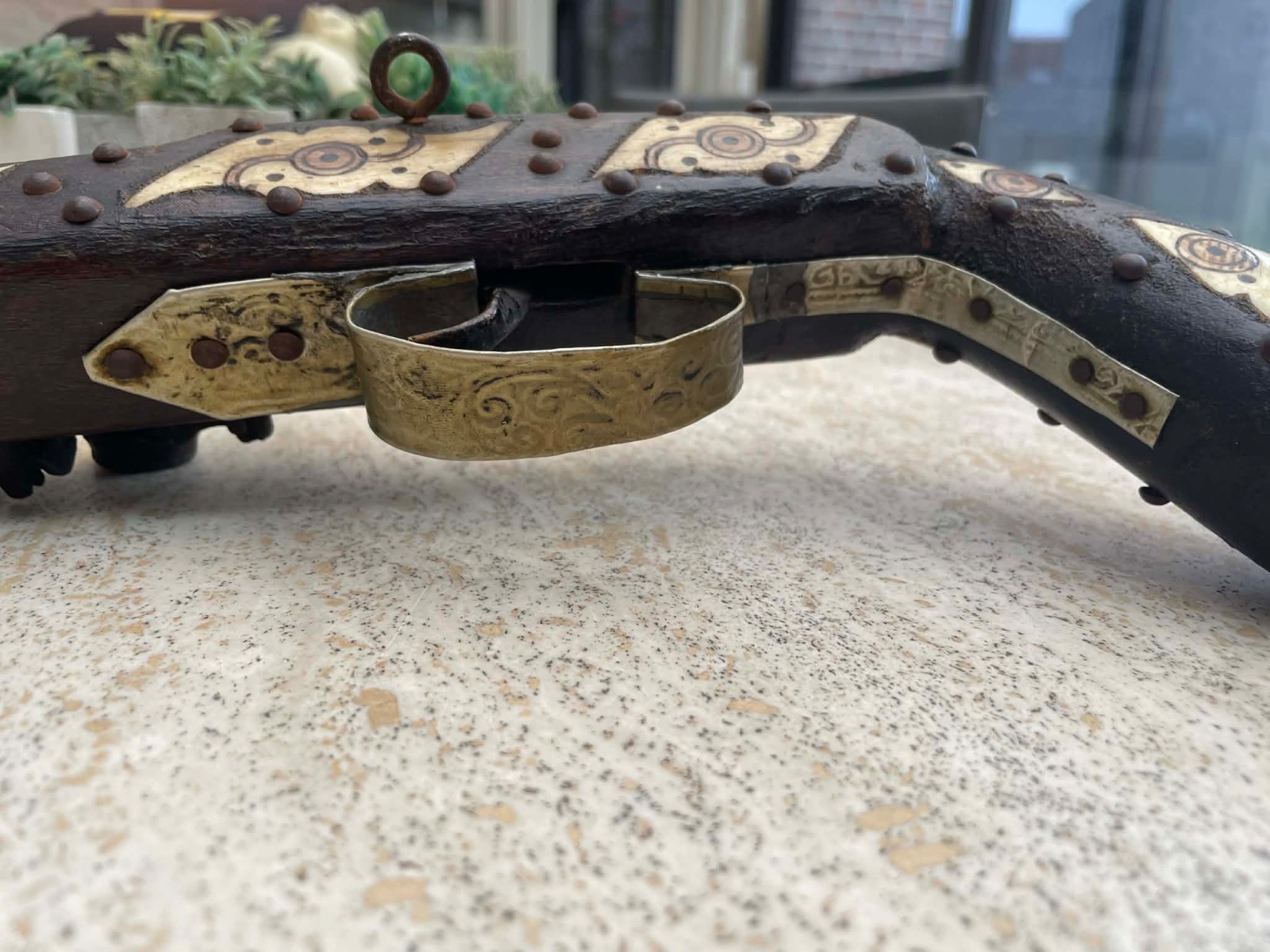 Ottoman Balkan "Rat-Tail" Flintlock Pistol - view 3