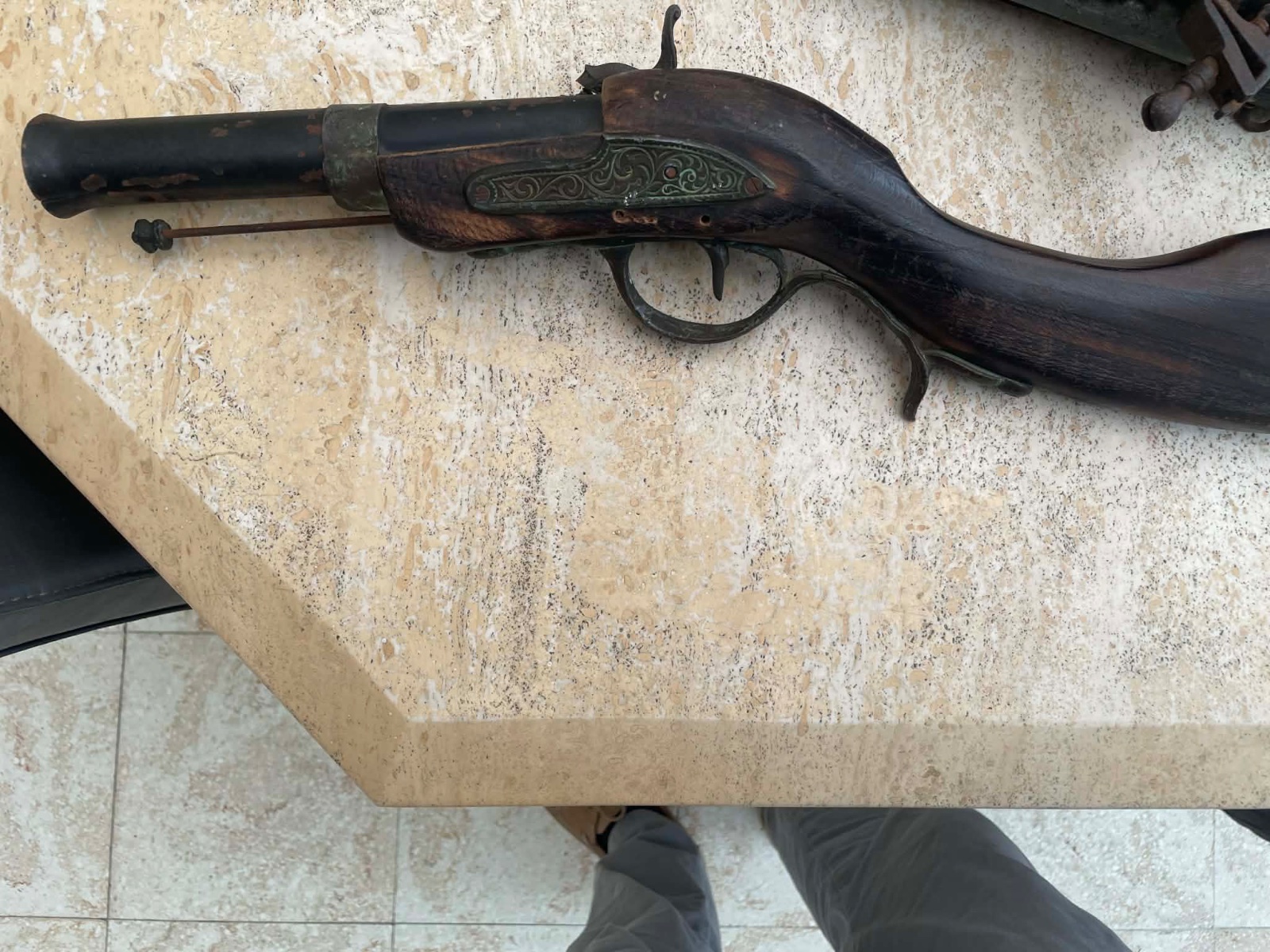 Ottoman Percussion Blunderbuss Pistol ("Trombône") - view 3