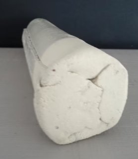 Contemporary Japanese Studio Pottery Shino-Glazed Cylinder Vase - view 2