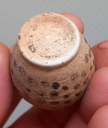 Southeast Asian Miniature Stoneware Jar - Martaban-style (c. 1600) - view 3