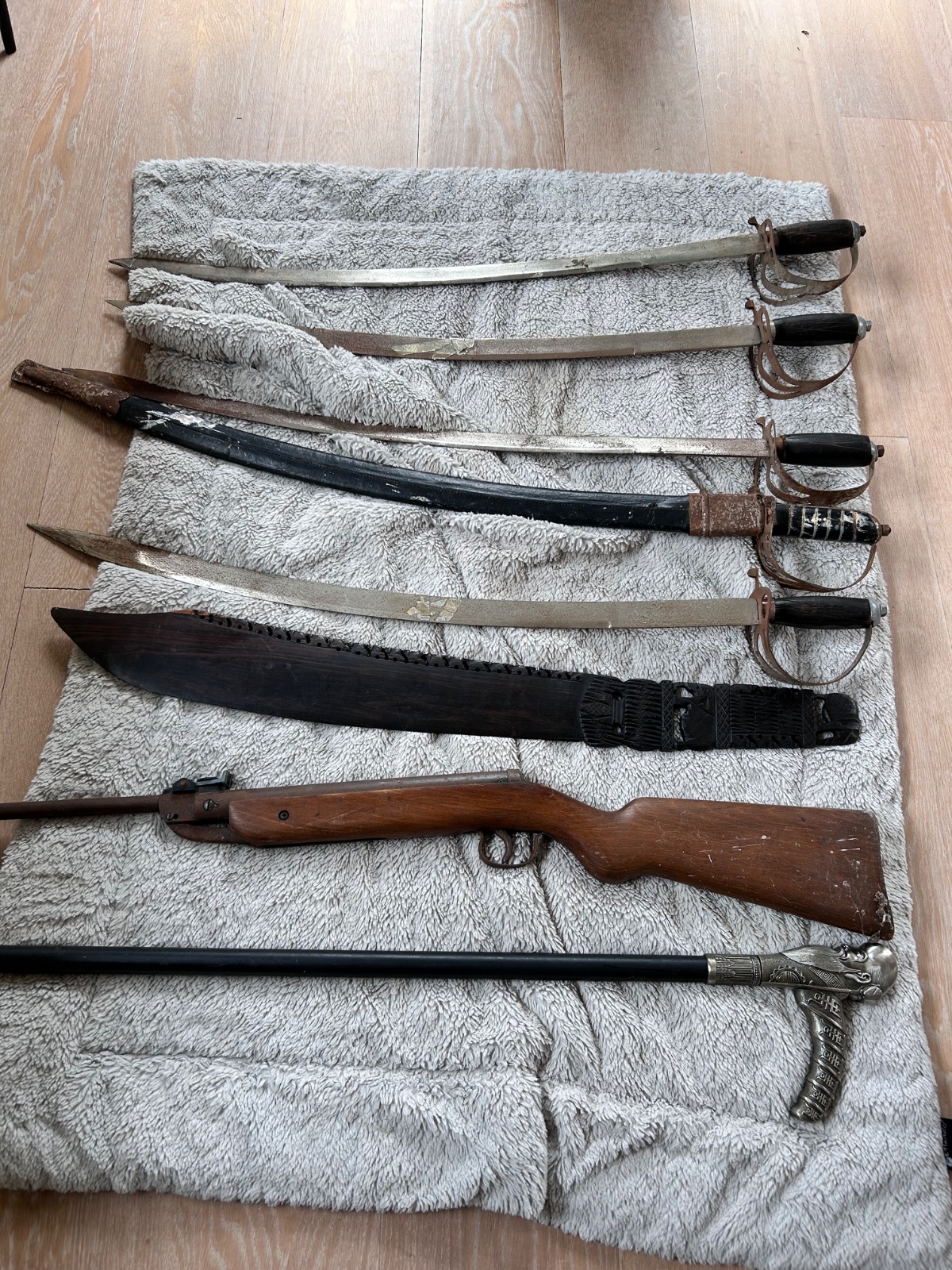 Collection of Indonesian Militaria and Decorative Weapons - militaria collectible