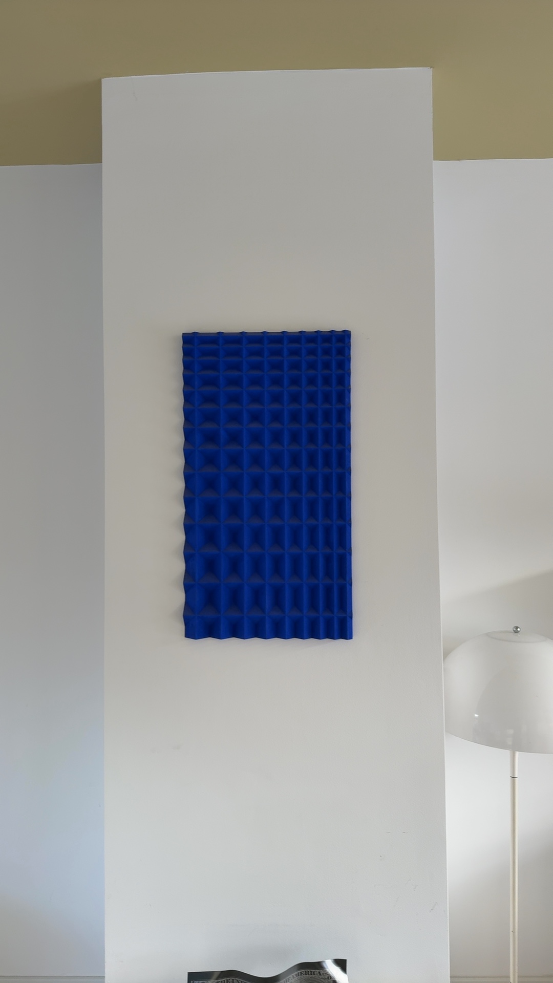 Mid-Century Modern Geometric Relief Sculpture - art collectible