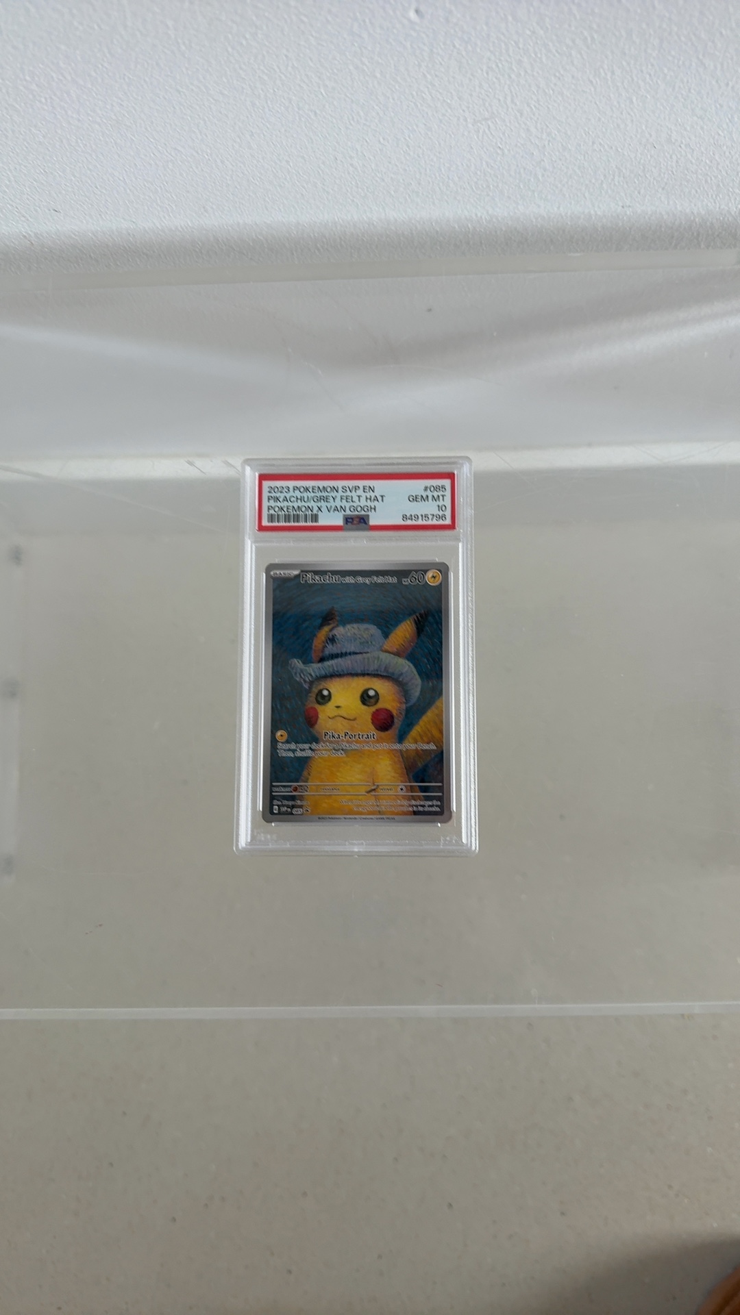 Pikachu with Grey Felt Hat - Special Delivery Promo (SVP 085) - view 1
