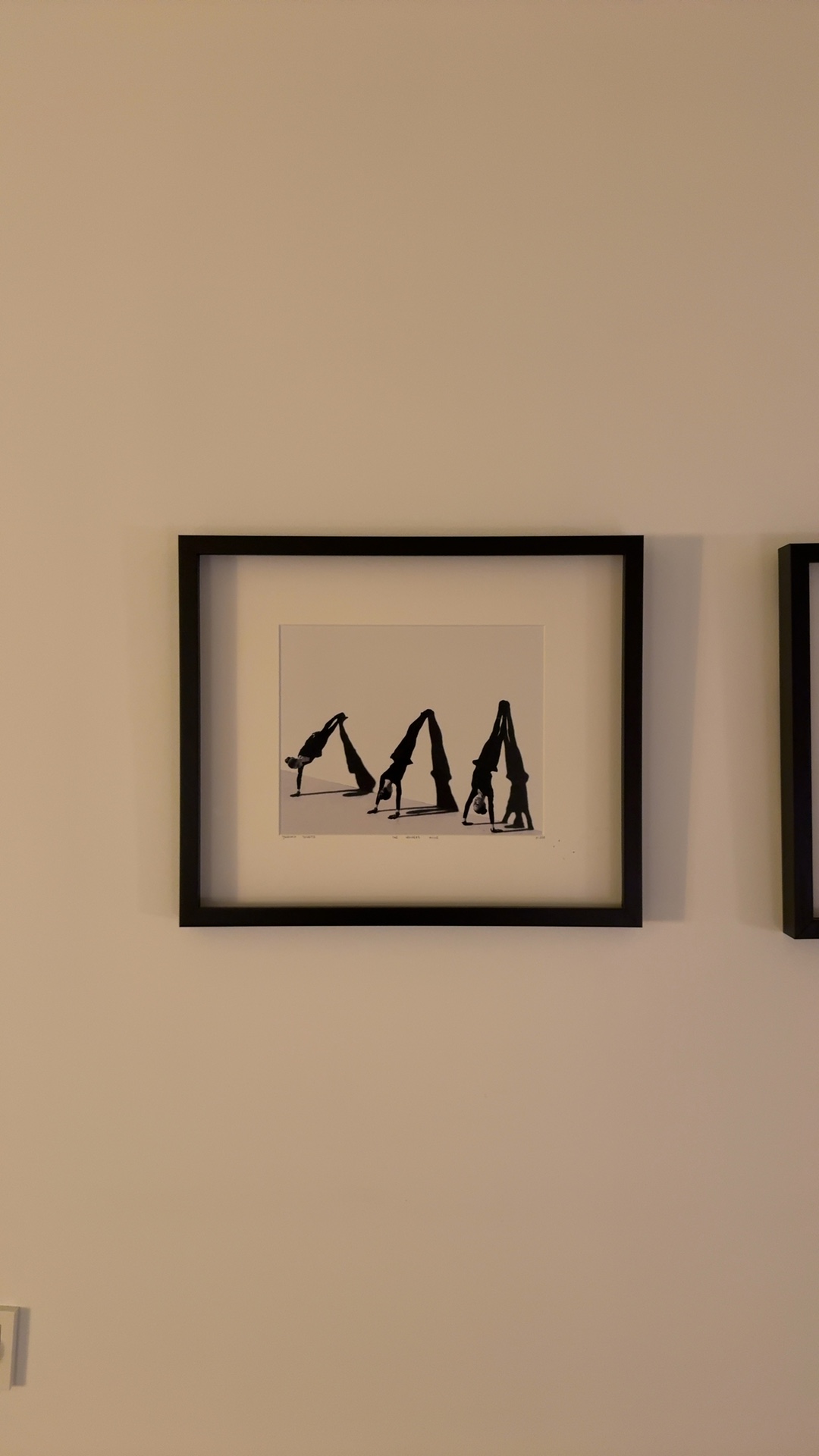 Photographic Print of Acrobatic Figures - photography collectible