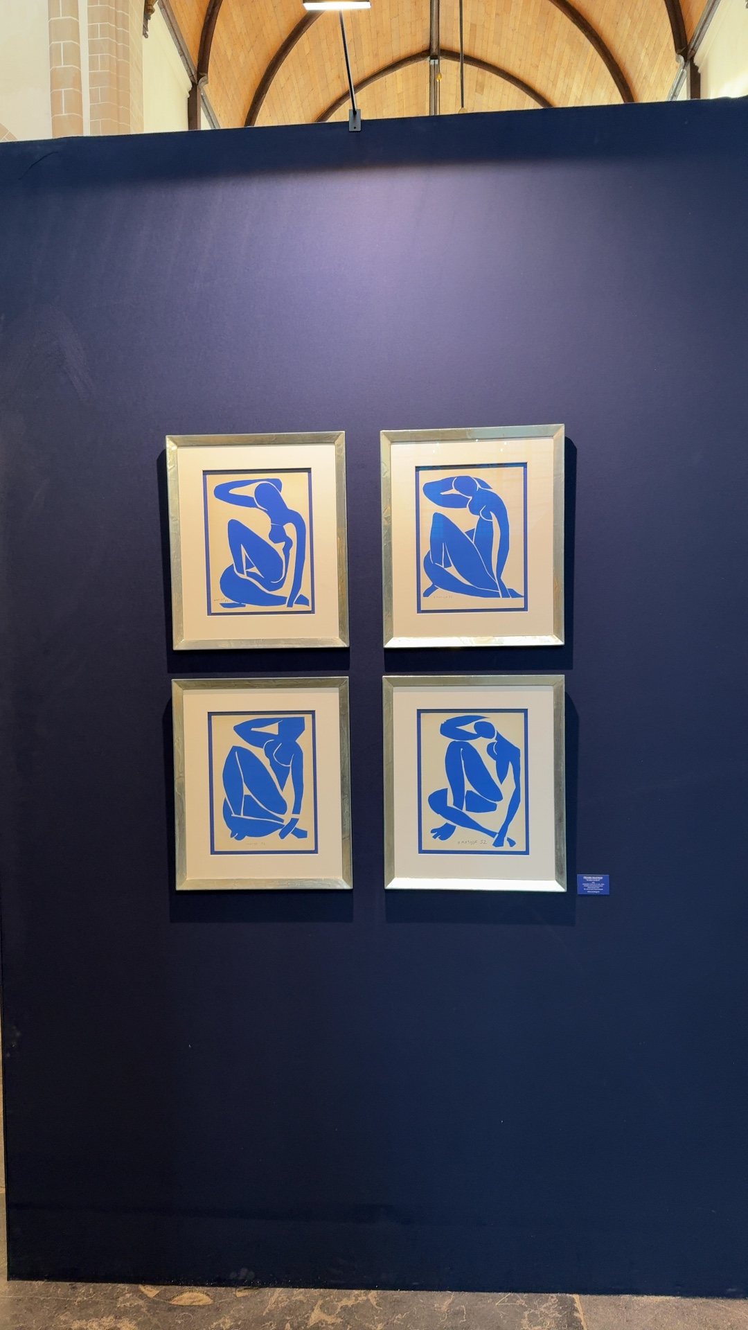 Set of Four Prints after Henri Matisse's "Blue Nudes" (Nus Bleus I-IV) - prints collectible