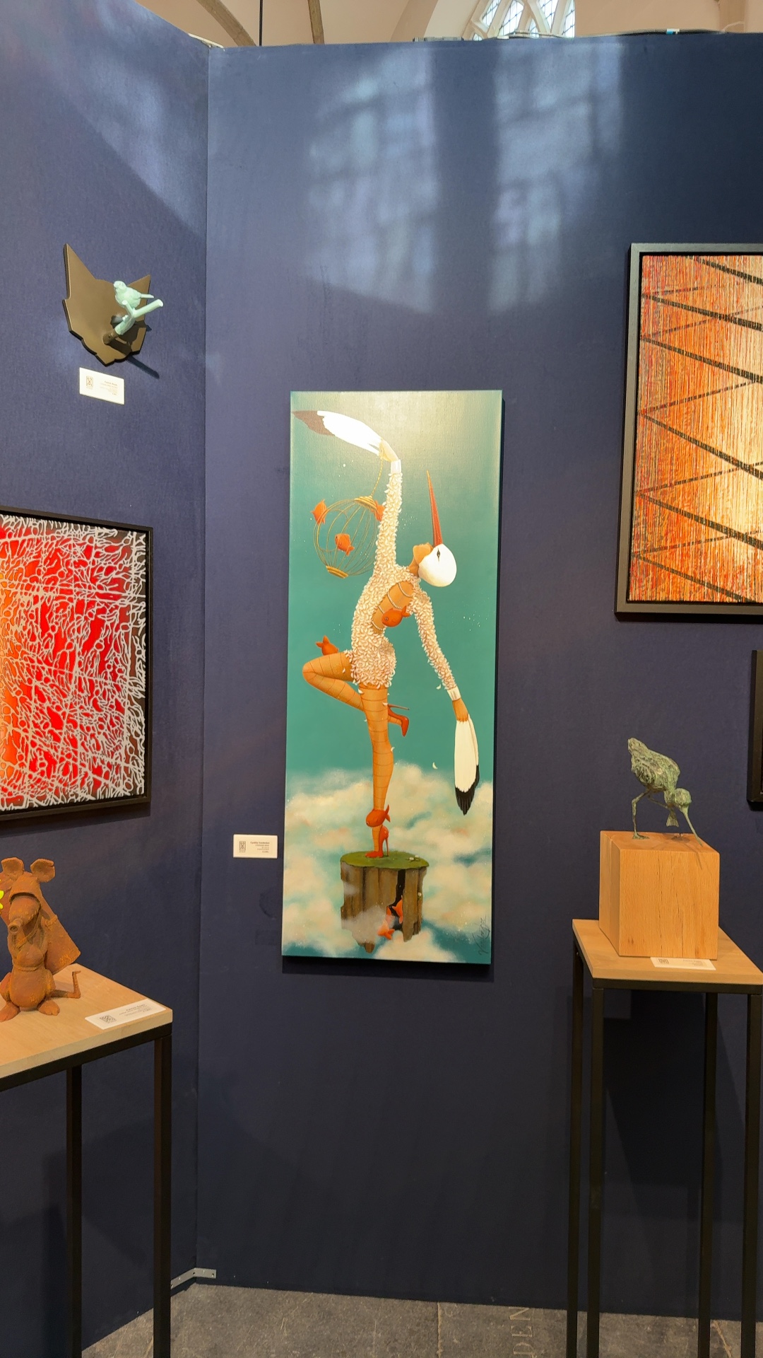 Surrealist Painting by William Vandenjoc - art collectible