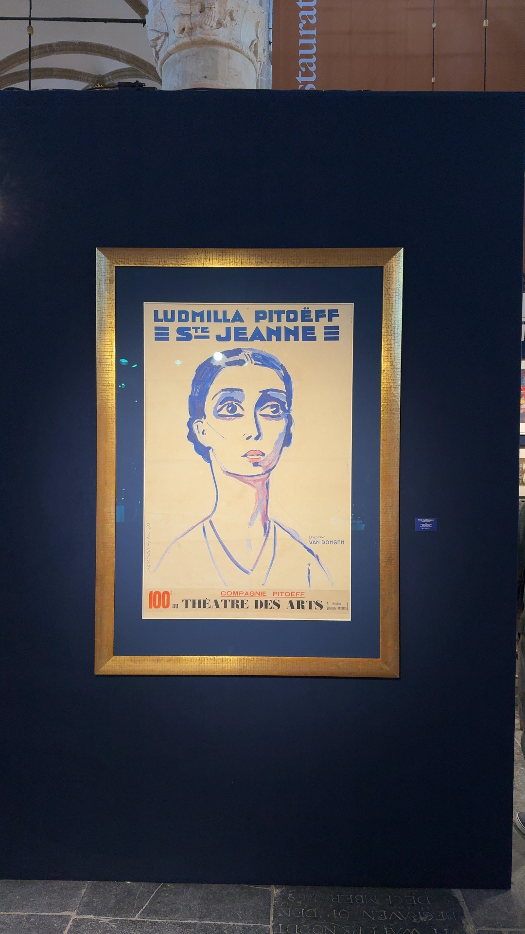 Kees van Dongen (after) - Ludmilla Pitoëff in 'Sainte Jeanne', 1925 - view 1