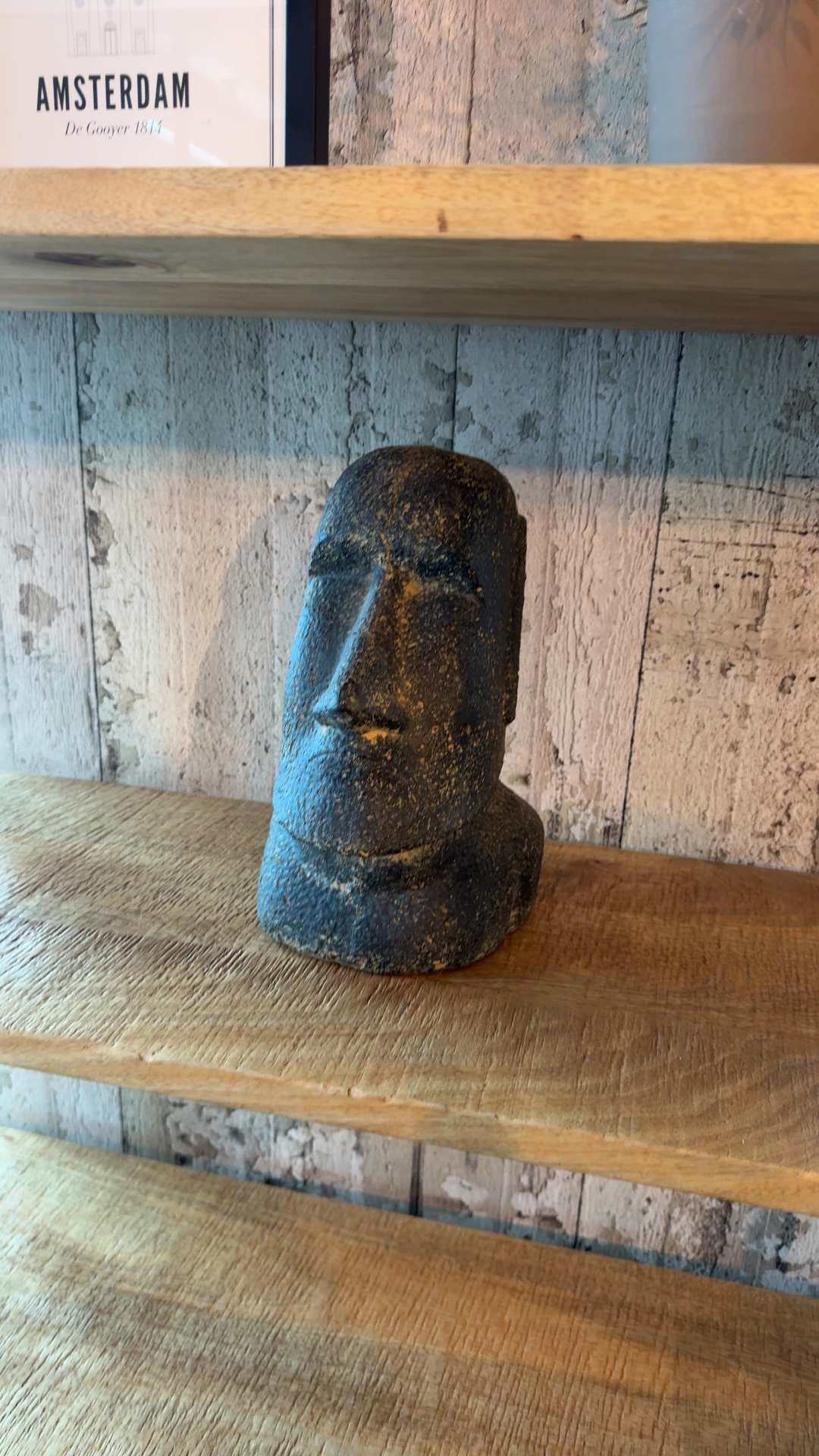 Decorative Moai Head Sculpture - decorative collectible