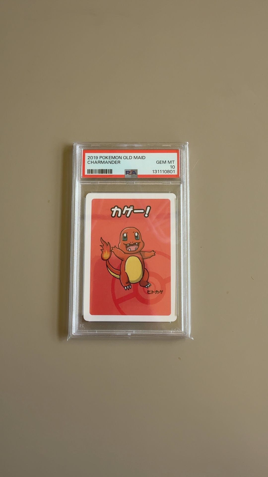 Charmander - Pokemon Old Maid [PSA 10 Gem Mint] - trading-cards collectible