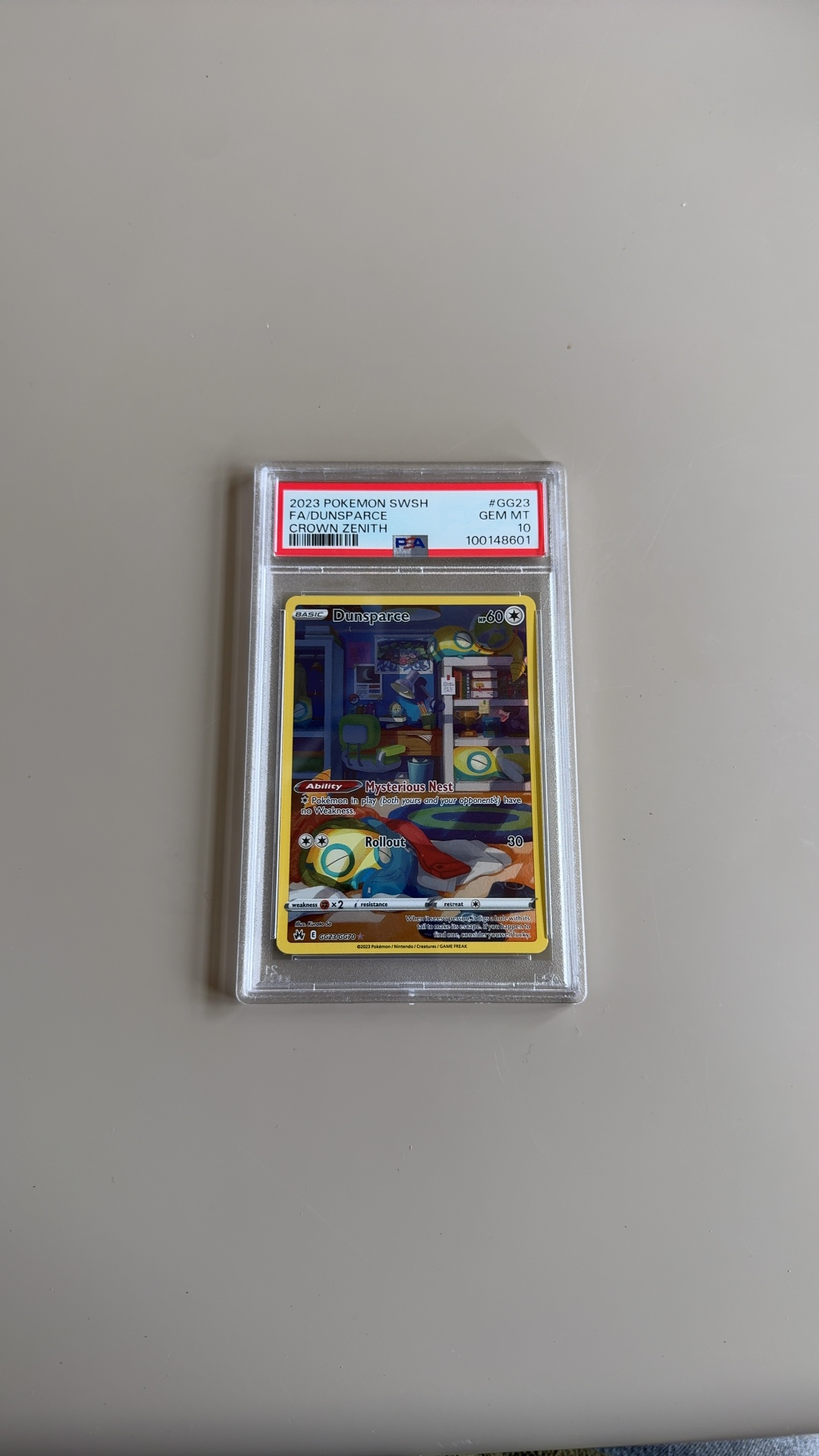 Dunsparce - Crown Zenith (Galarian Gallery) [GG23/GG70] - trading-cards collectible